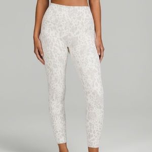 NWT Lululemon Align Pants Cheetah Camo Size 8